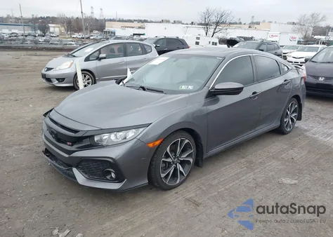 2019 Honda Civic Si from USA, damaged, VIN 2HGFC1E53KH705385